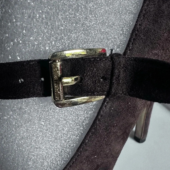 Michael Kors Womens Brown Suede Mary Jane Stiletto Platform Heels US size 10 - Picture 7 of 10